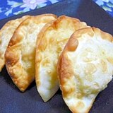 簡単^^おつまみ？おやつ？ポテ揚げ餃子